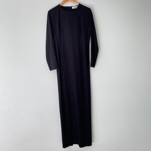 Chalayan womens Signature Nothing Dress IT 46 US 10 M Minimalist long sleeve